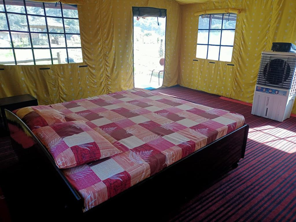 Swiss Tent Cottage Interior