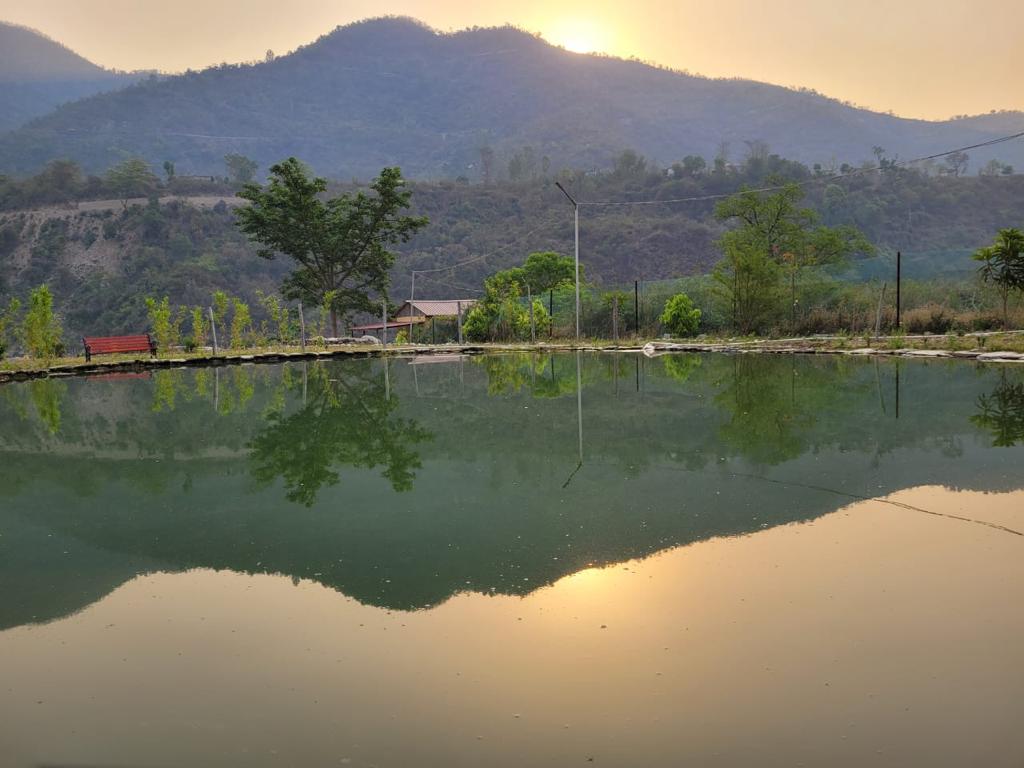 Mountain sunrise